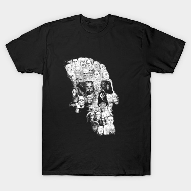 Horror Skull T-Shirt-TOZ